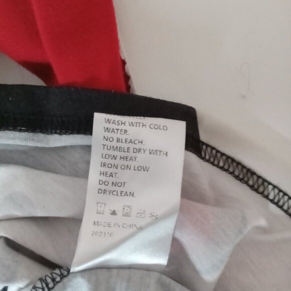 PatPat Christmas Reindeer Plaid Raglan Shirt Women’s Large Long Sleeve Holiday - Picture 10 of 10